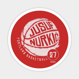 Jusuf Nurkic Portland Basketball Magnet